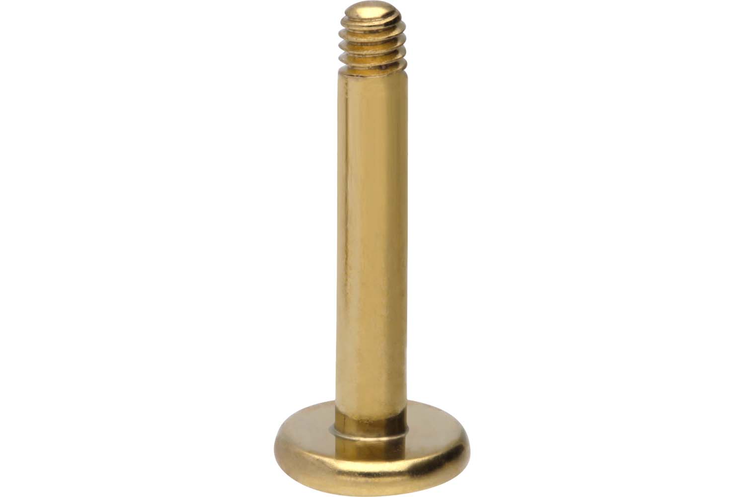 Chirurgenstahl Labret Piercing ohne Kugel